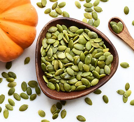Pumpkin Seeds - Iron Rich foods to eat daily